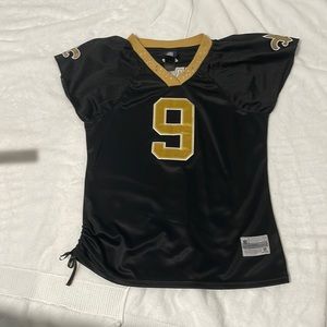 Reebok NFL Women S New Orleans Saints Drew Brees
Mesh Jersey Rhinestone